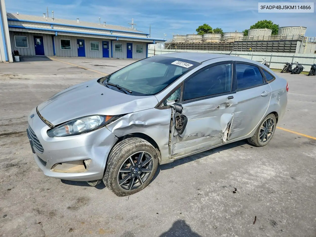 FORD FIESTA 2019, VIN 3FADP4BJ5KM114866