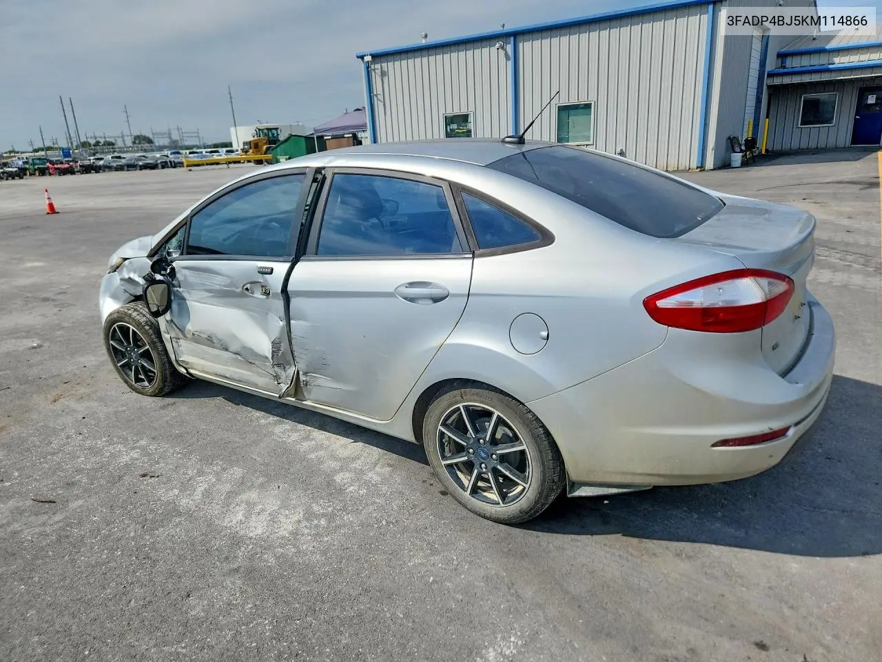 2019 FORD FIESTA VIN 3FADP4BJ5KM114866 — фото 2