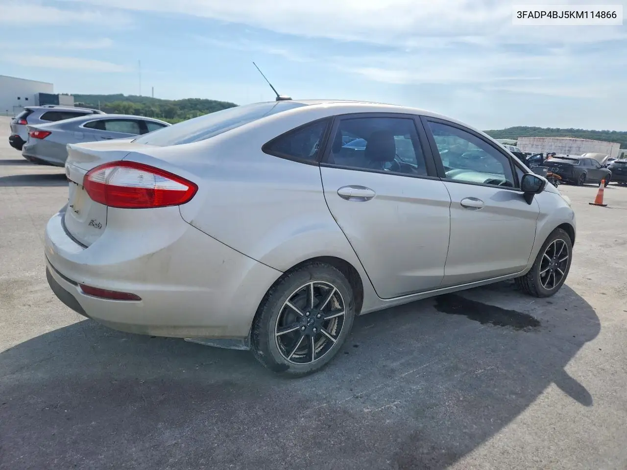 2019 FORD FIESTA VIN 3FADP4BJ5KM114866 — фото 3