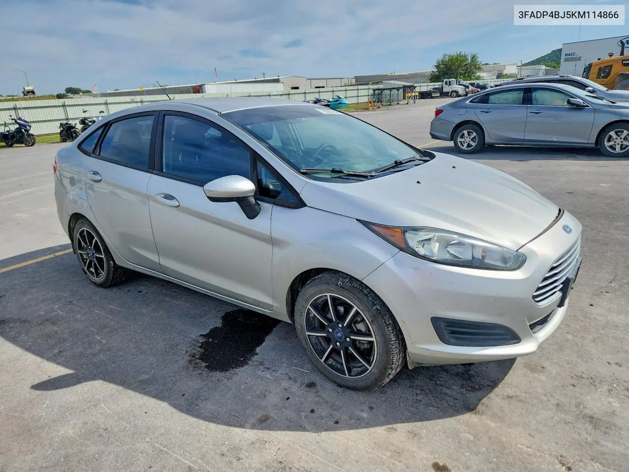 2019 FORD FIESTA VIN 3FADP4BJ5KM114866 — фото 4