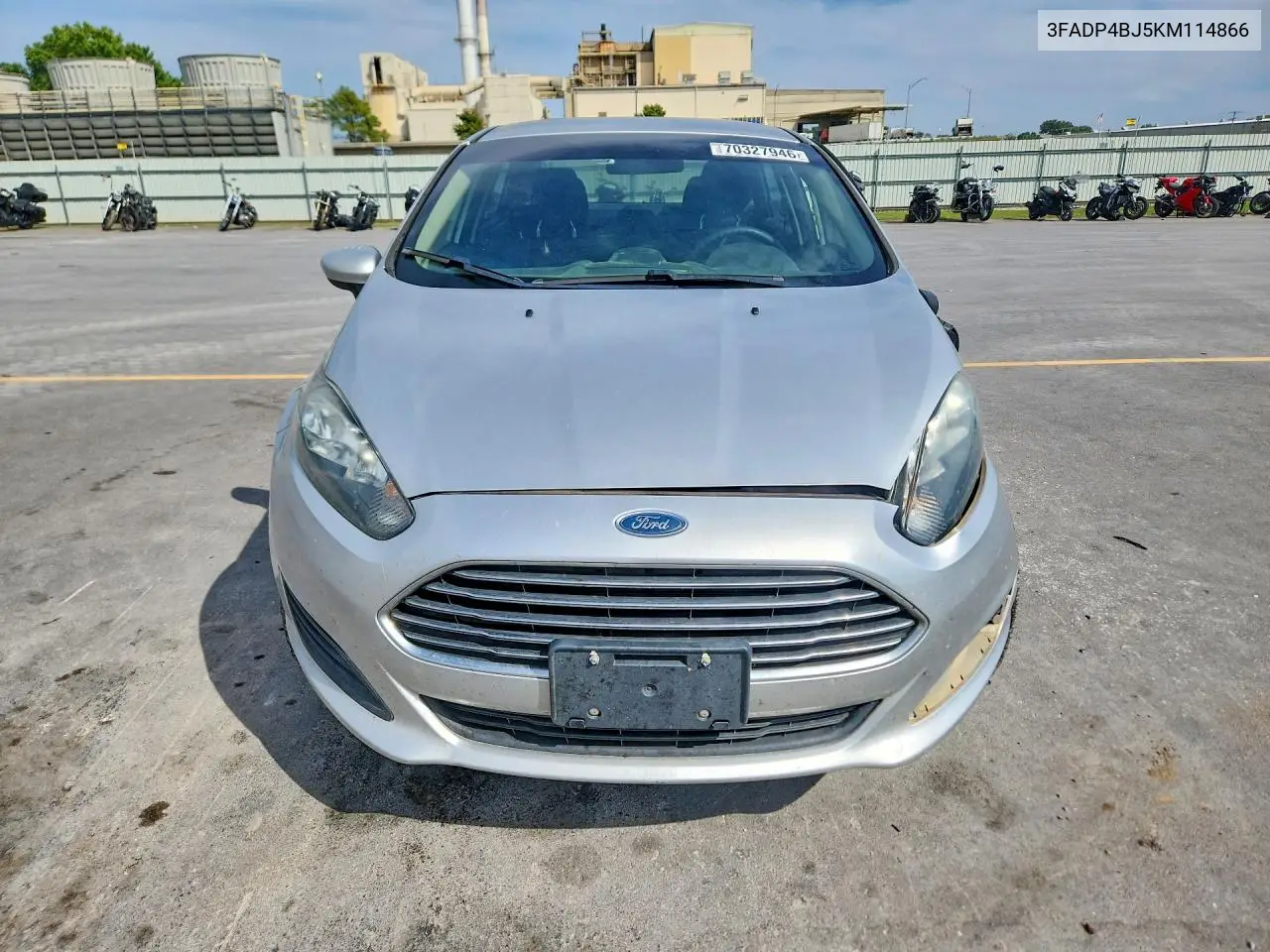 2019 FORD FIESTA VIN 3FADP4BJ5KM114866 — фото 5