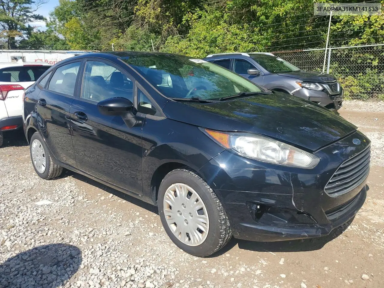 2019 FORD FIESTA VIN 3FADP4AJ1KM141533 — фото 4