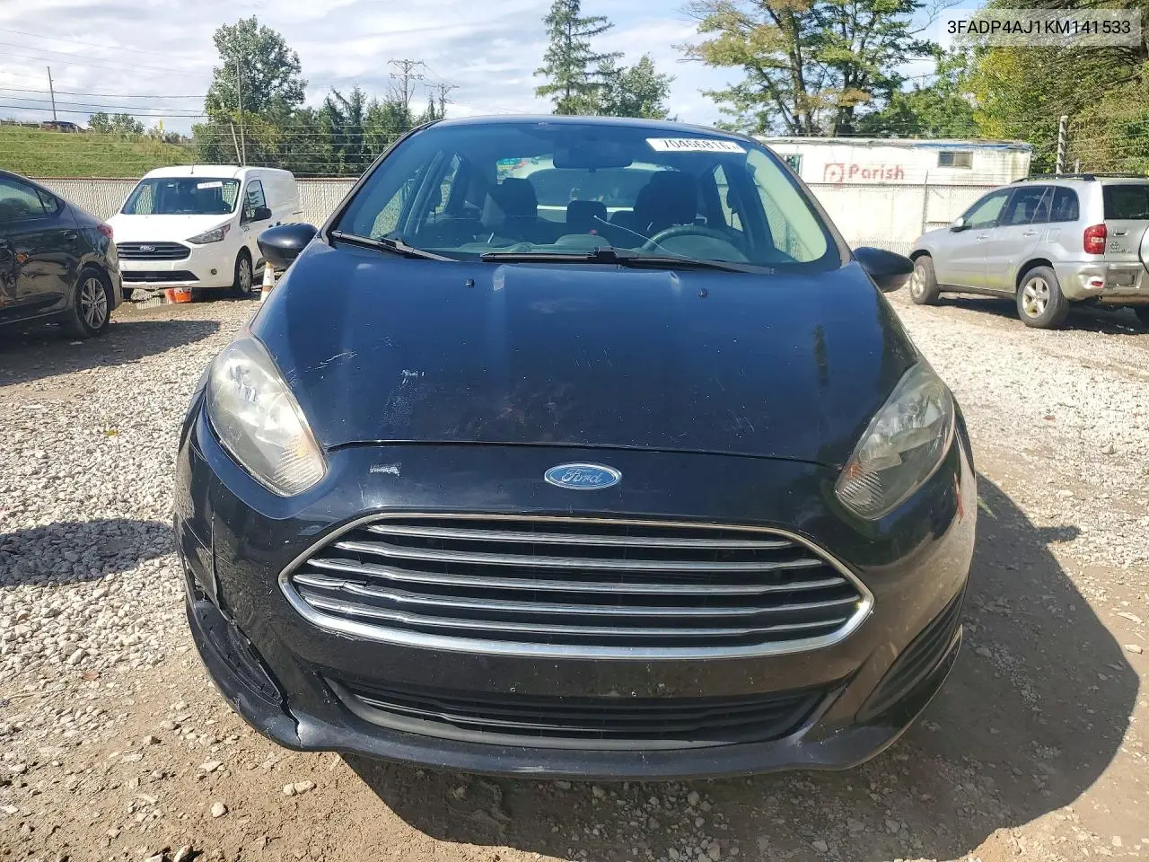 2019 FORD FIESTA VIN 3FADP4AJ1KM141533 — фото 5