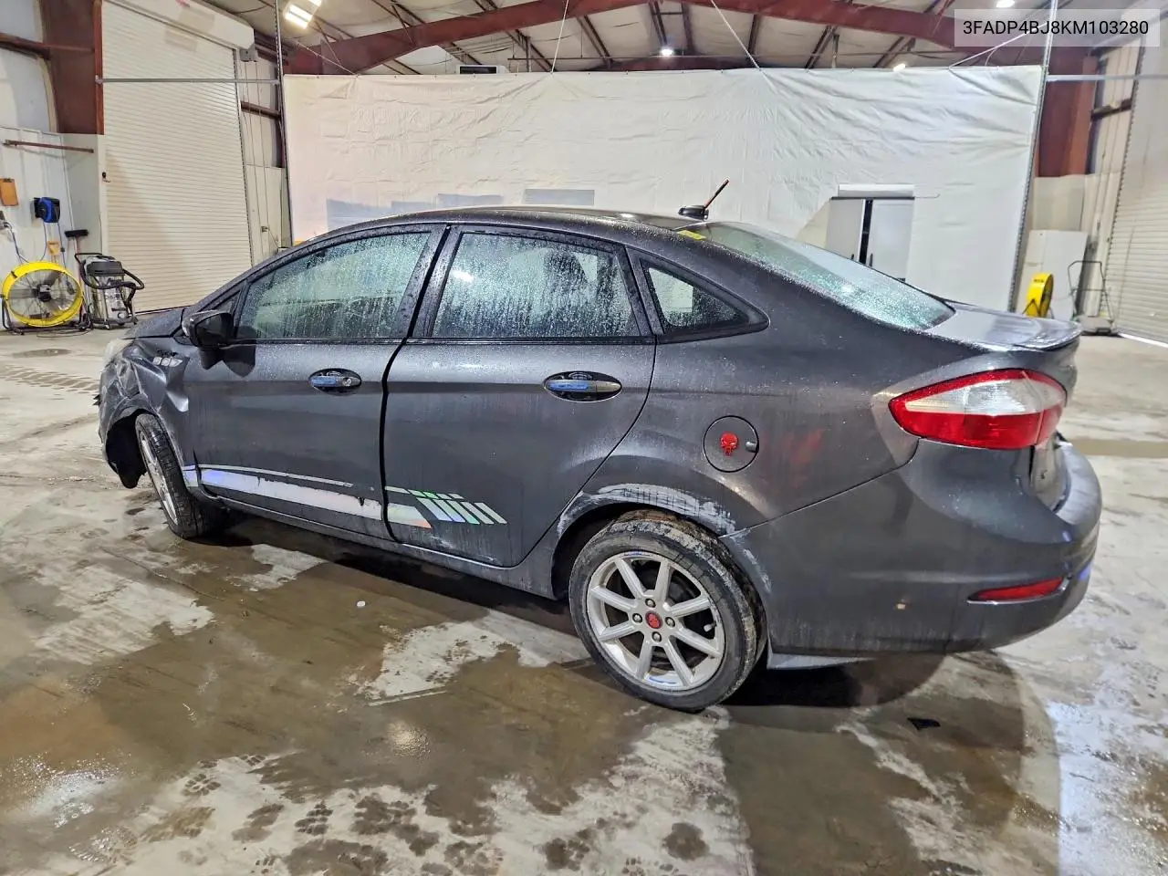 2019 FORD FIESTA VIN 3FADP4BJ8KM103280 — фото 4