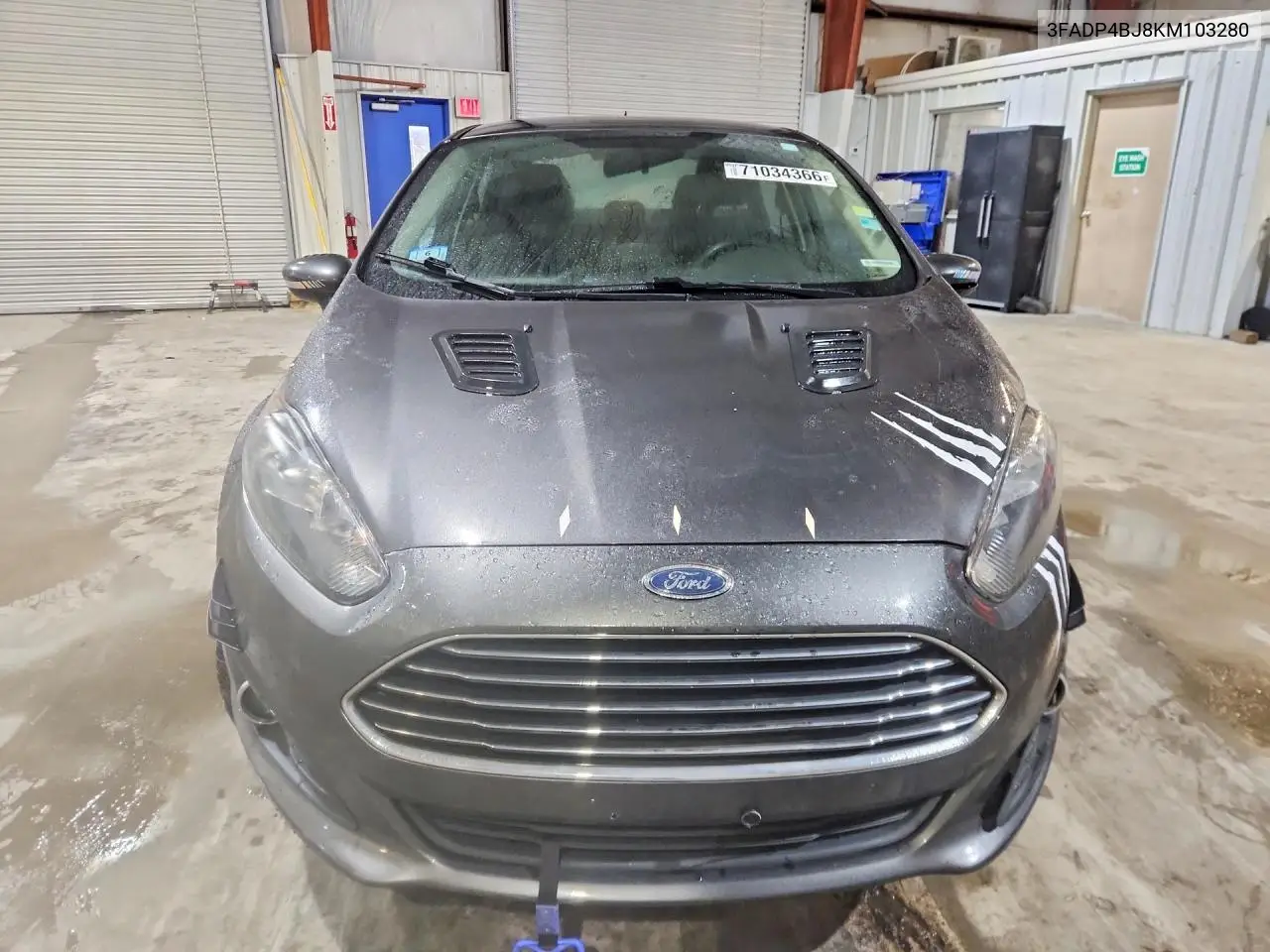 2019 FORD FIESTA VIN 3FADP4BJ8KM103280 — фото 2