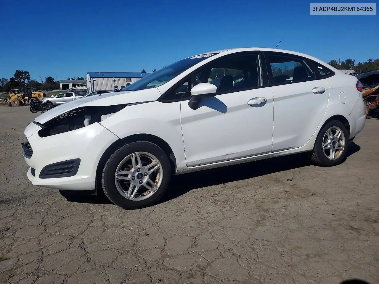 FORD FIESTA 2019, VIN 3FADP4BJ2KM164365