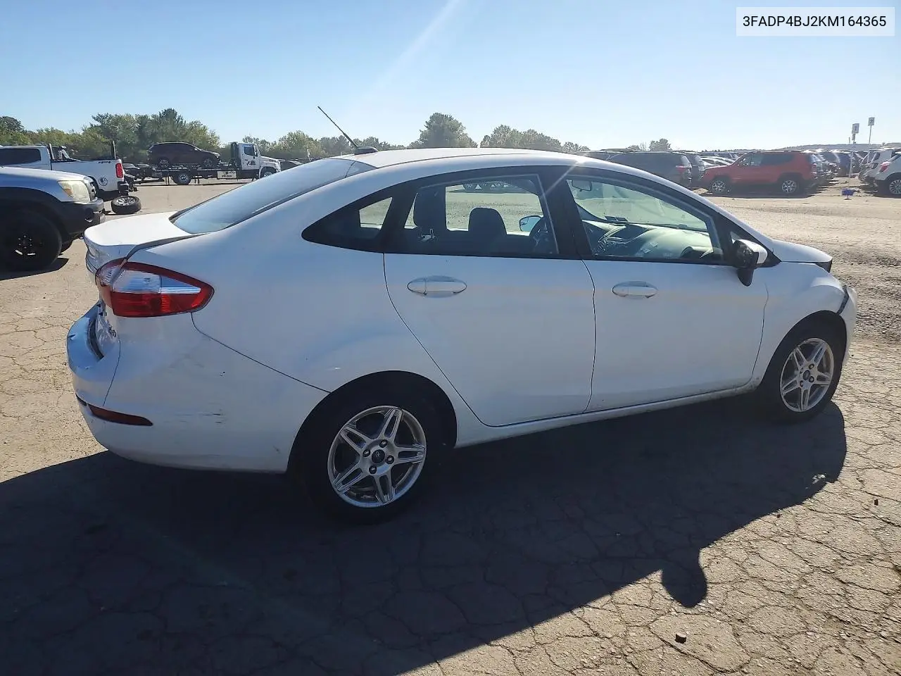2019 FORD FIESTA VIN 3FADP4BJ2KM164365 — фото 3