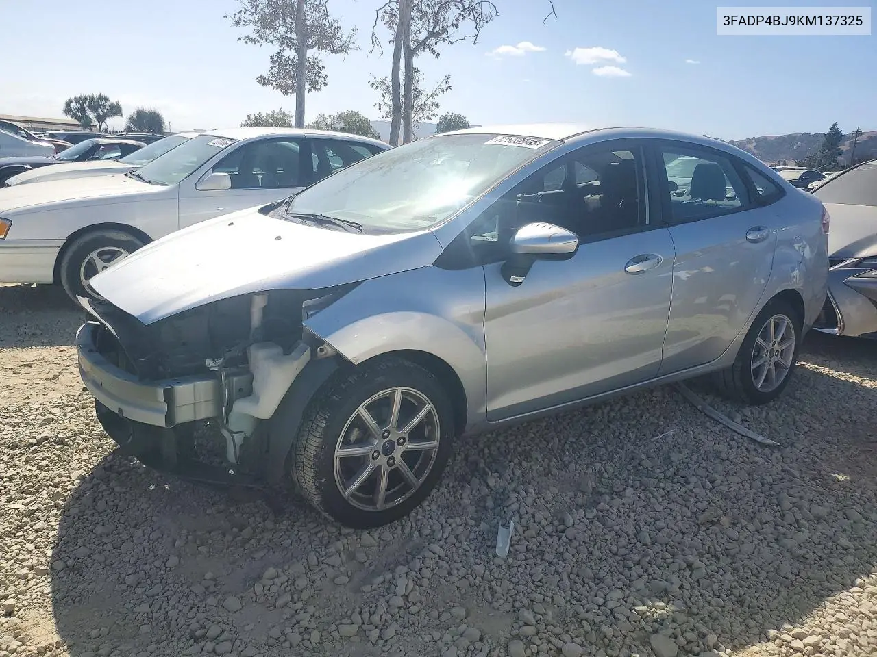FORD FIESTA 2019, VIN 3FADP4BJ9KM137325