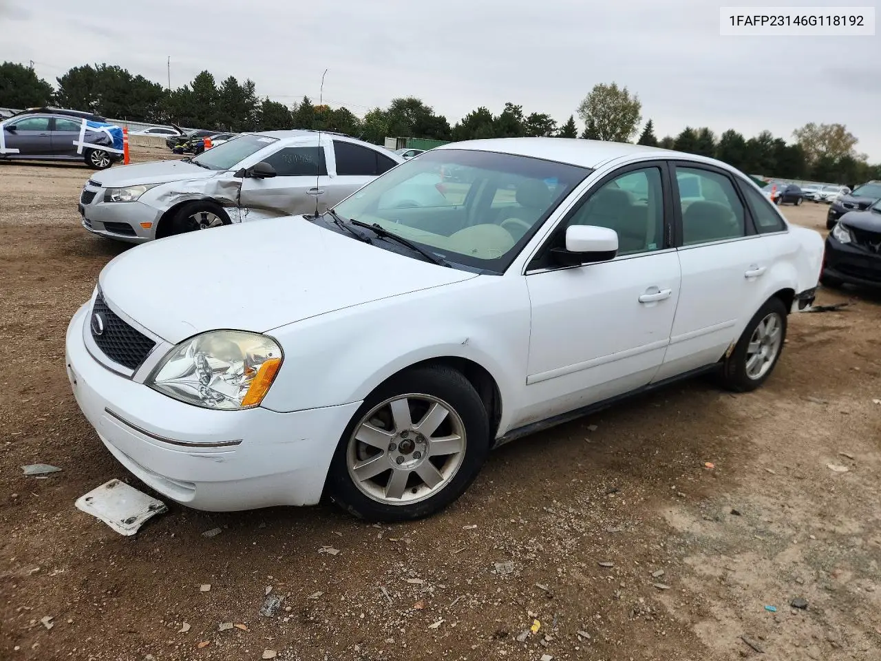 FORD FIVE HUNDRED 2006, VIN 1FAFP23146G118192