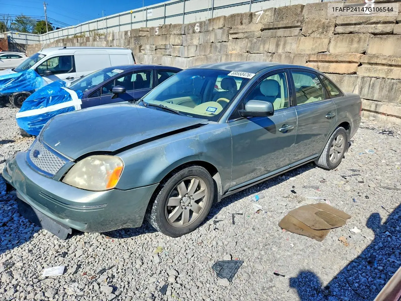 FORD FIVE HUNDRED 2007, VIN 1FAFP24147G106544
