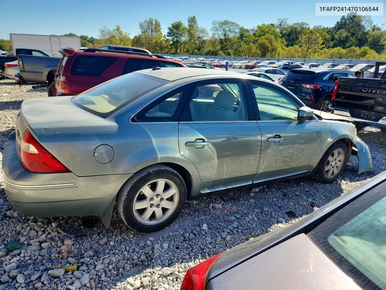 2007 FORD FIVE HUNDRED VIN 1FAFP24147G106544 — фото 3