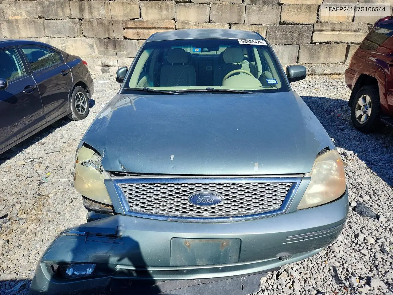 2007 FORD FIVE HUNDRED VIN 1FAFP24147G106544 — фото 5