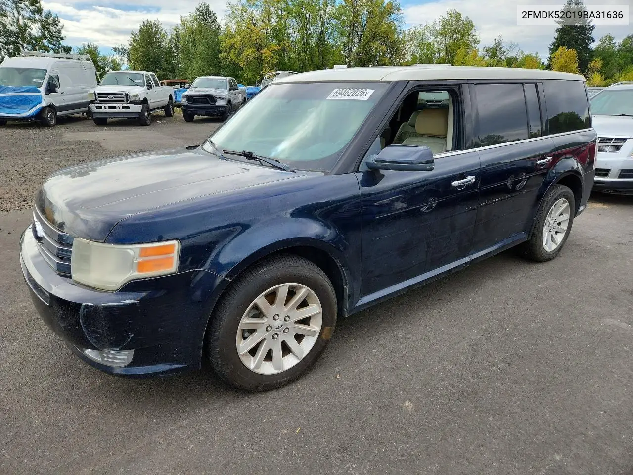 FORD FLEX 2009, VIN 2FMDK52C19BA31636