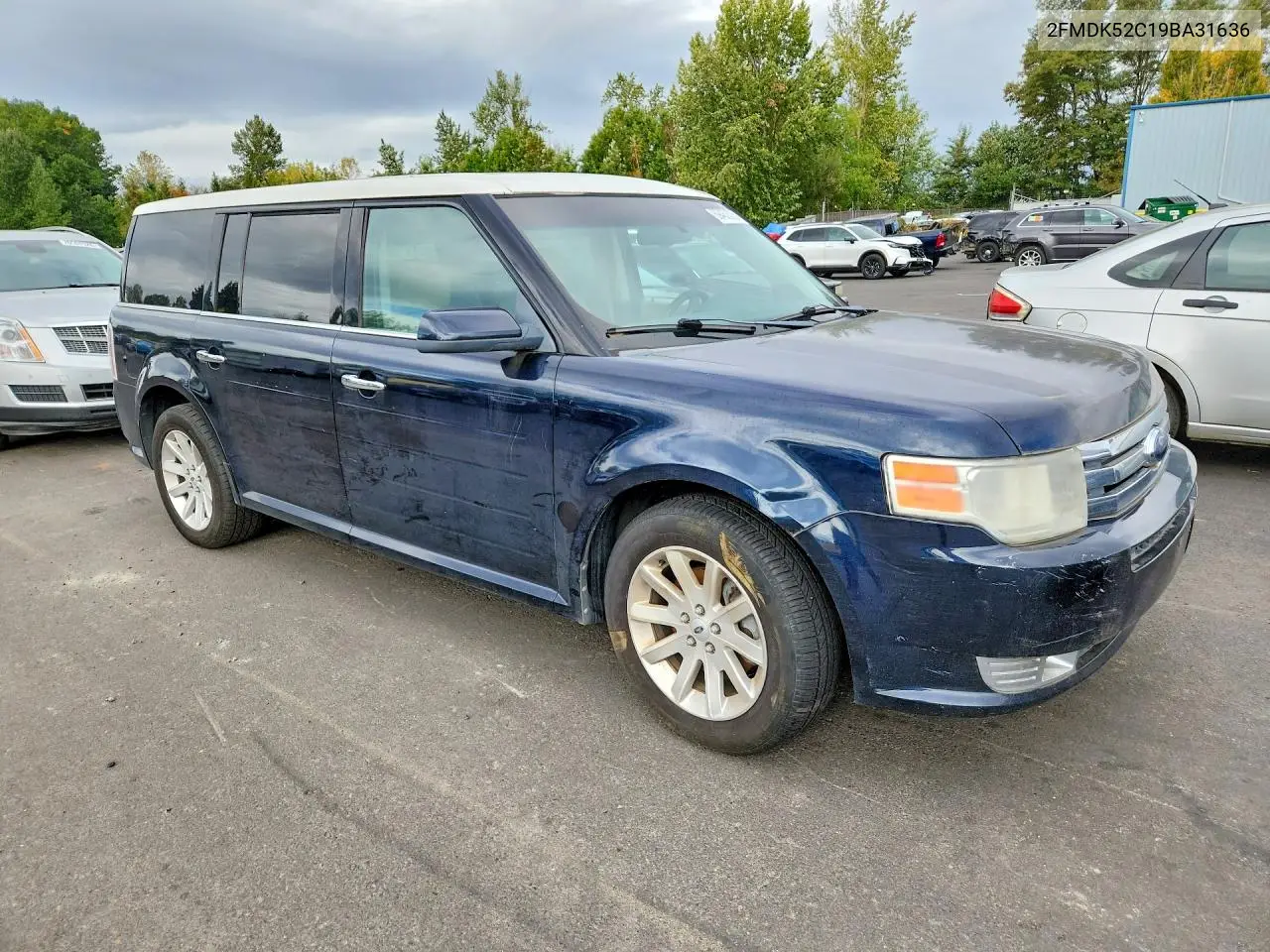 2009 FORD FLEX VIN 2FMDK52C19BA31636 — фото 4