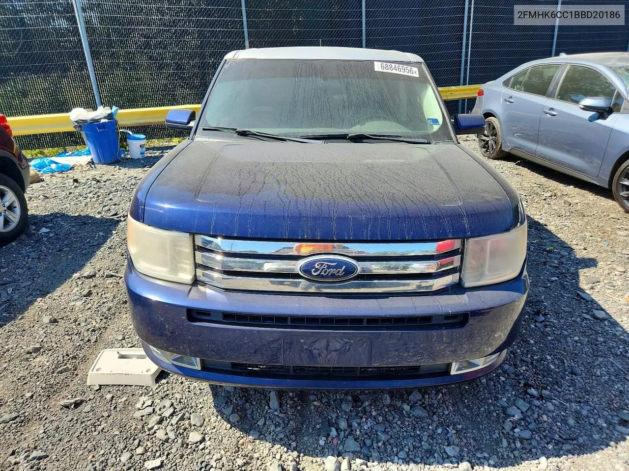 2011 FORD FLEX VIN 2FMHK6CC1BBD20186 — фото 5