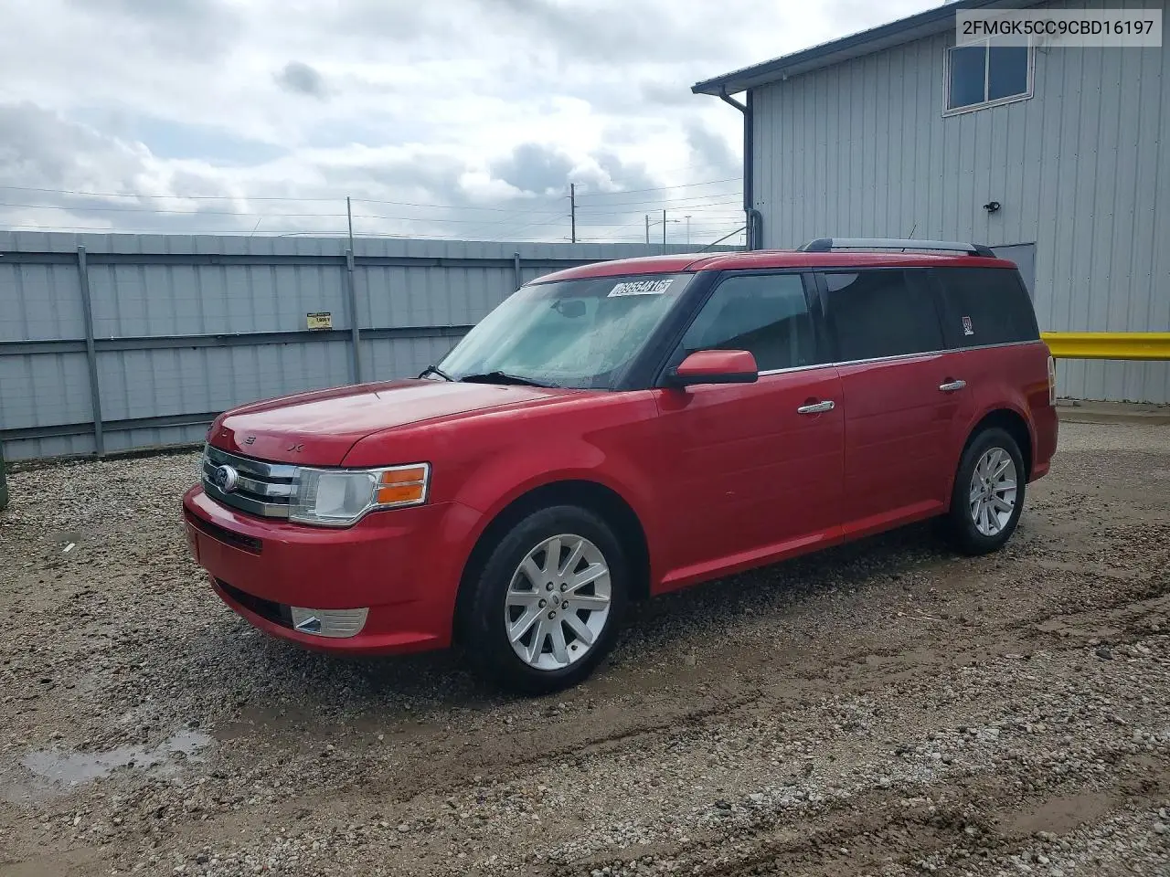 2012 FORD FLEX VIN 2FMGK5CC9CBD16197 — фото 2