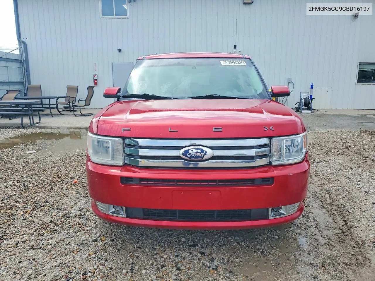 2012 FORD FLEX VIN 2FMGK5CC9CBD16197 — фото 5