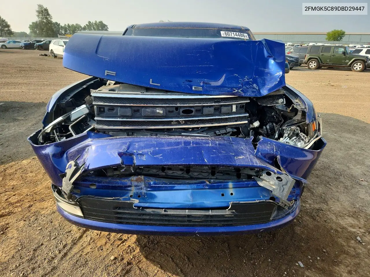 2013 FORD FLEX VIN 2FMGK5C89DBD29447 — фото 5