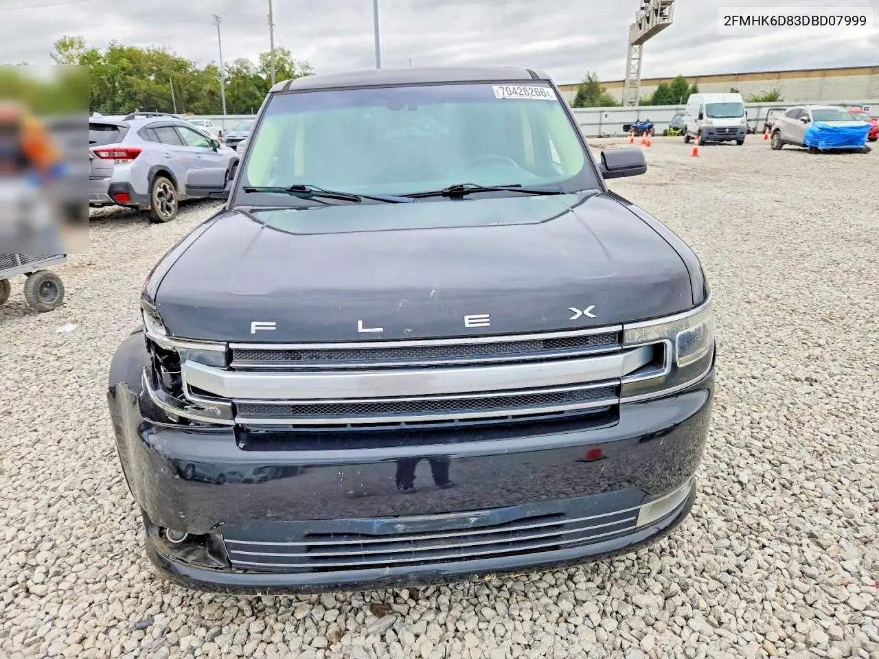 2013 FORD FLEX VIN 2FMHK6D83DBD07999 — фото 5