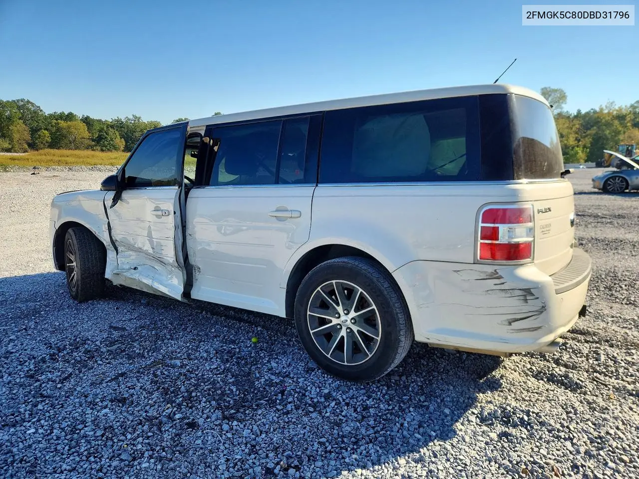 2013 FORD FLEX VIN 2FMGK5C80DBD31796 — фото 2