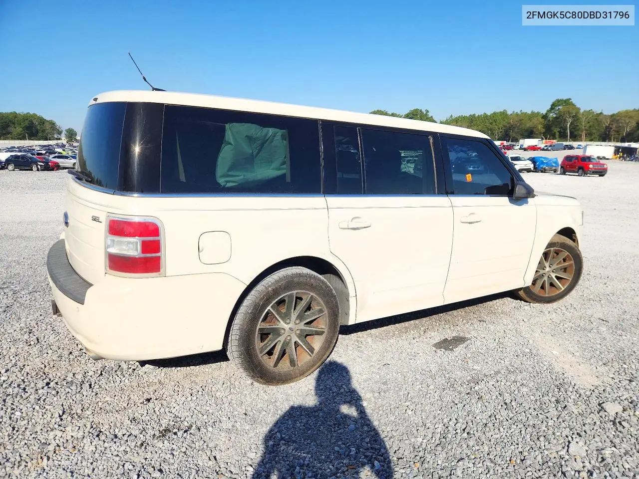 2013 FORD FLEX VIN 2FMGK5C80DBD31796 — фото 3