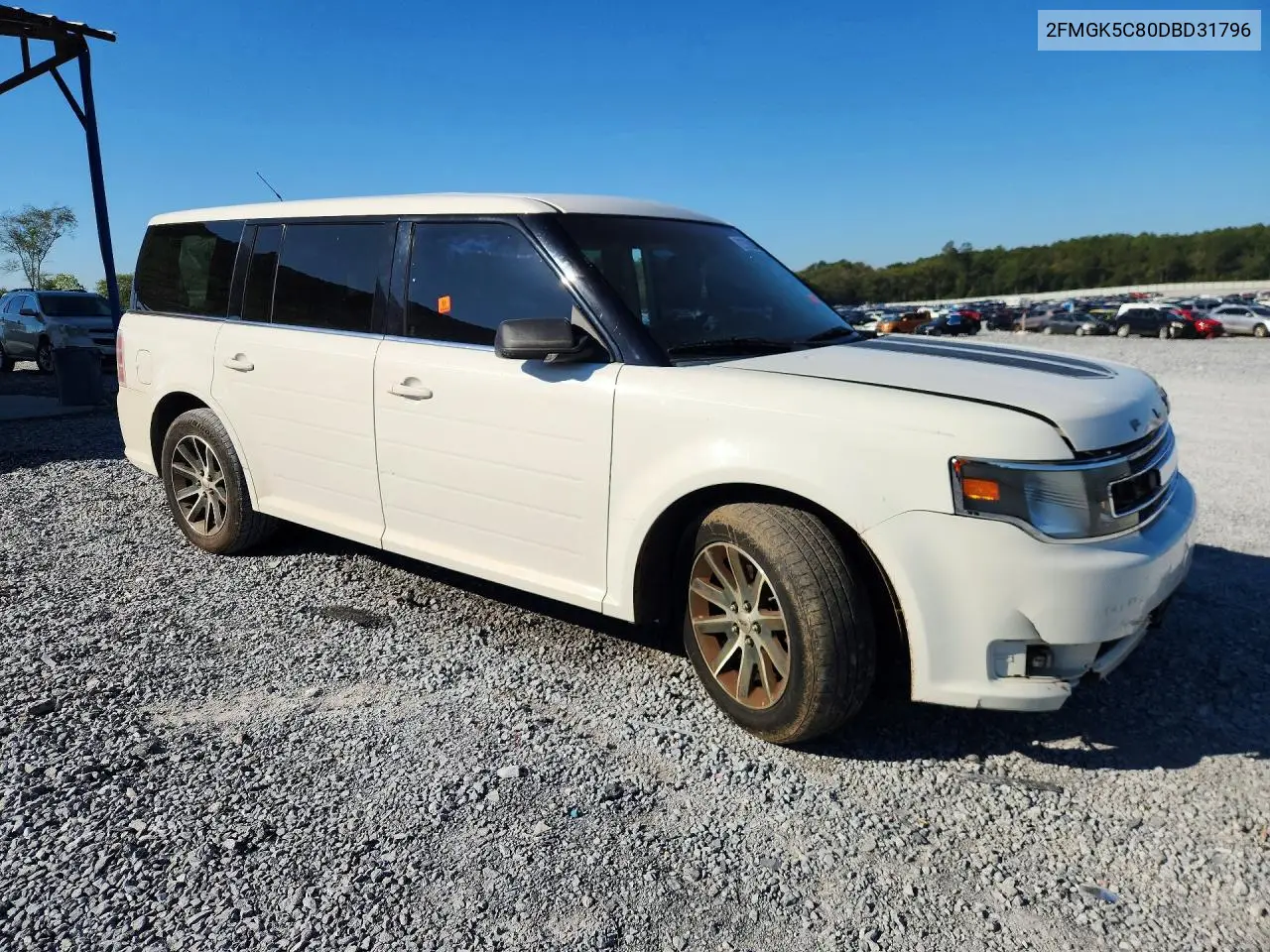 2013 FORD FLEX VIN 2FMGK5C80DBD31796 — фото 4