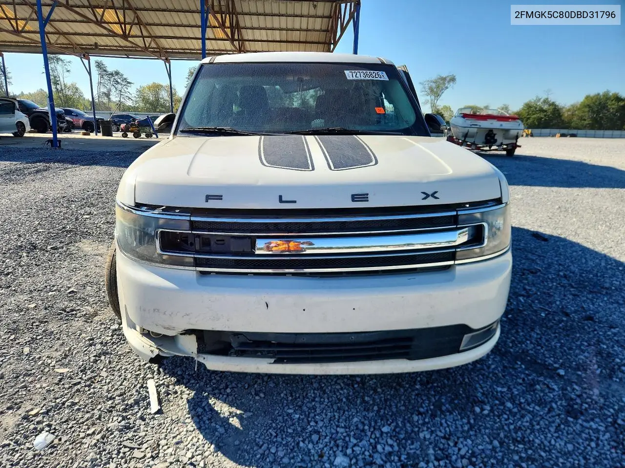 2013 FORD FLEX VIN 2FMGK5C80DBD31796 — фото 5