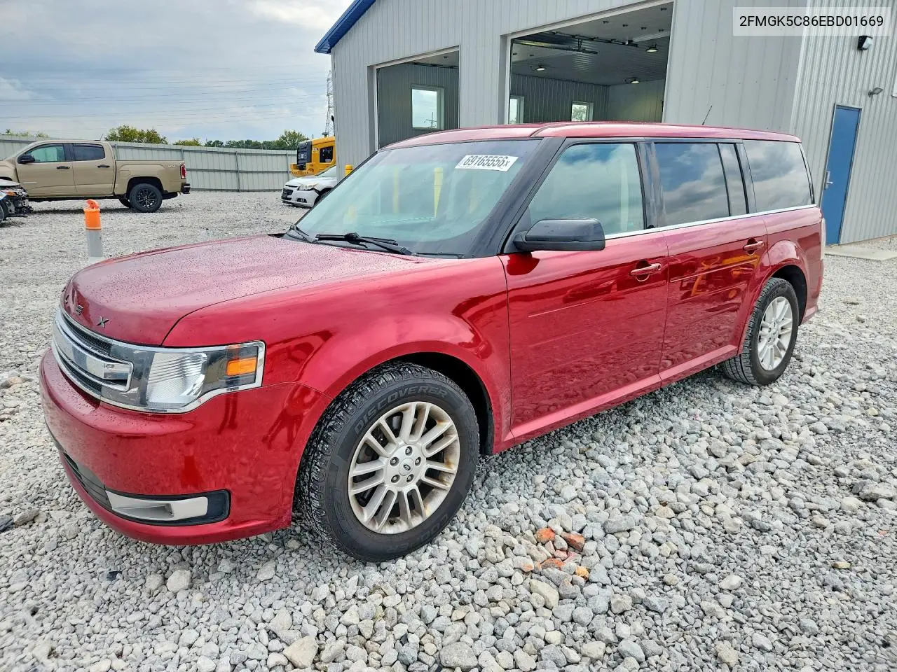 FORD FLEX 2014, VIN 2FMGK5C86EBD01669