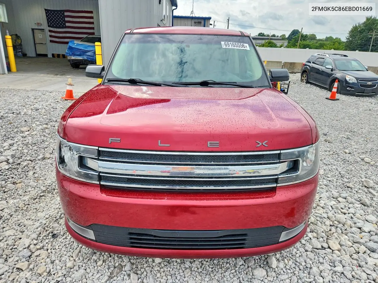2014 FORD FLEX VIN 2FMGK5C86EBD01669 — фото 5