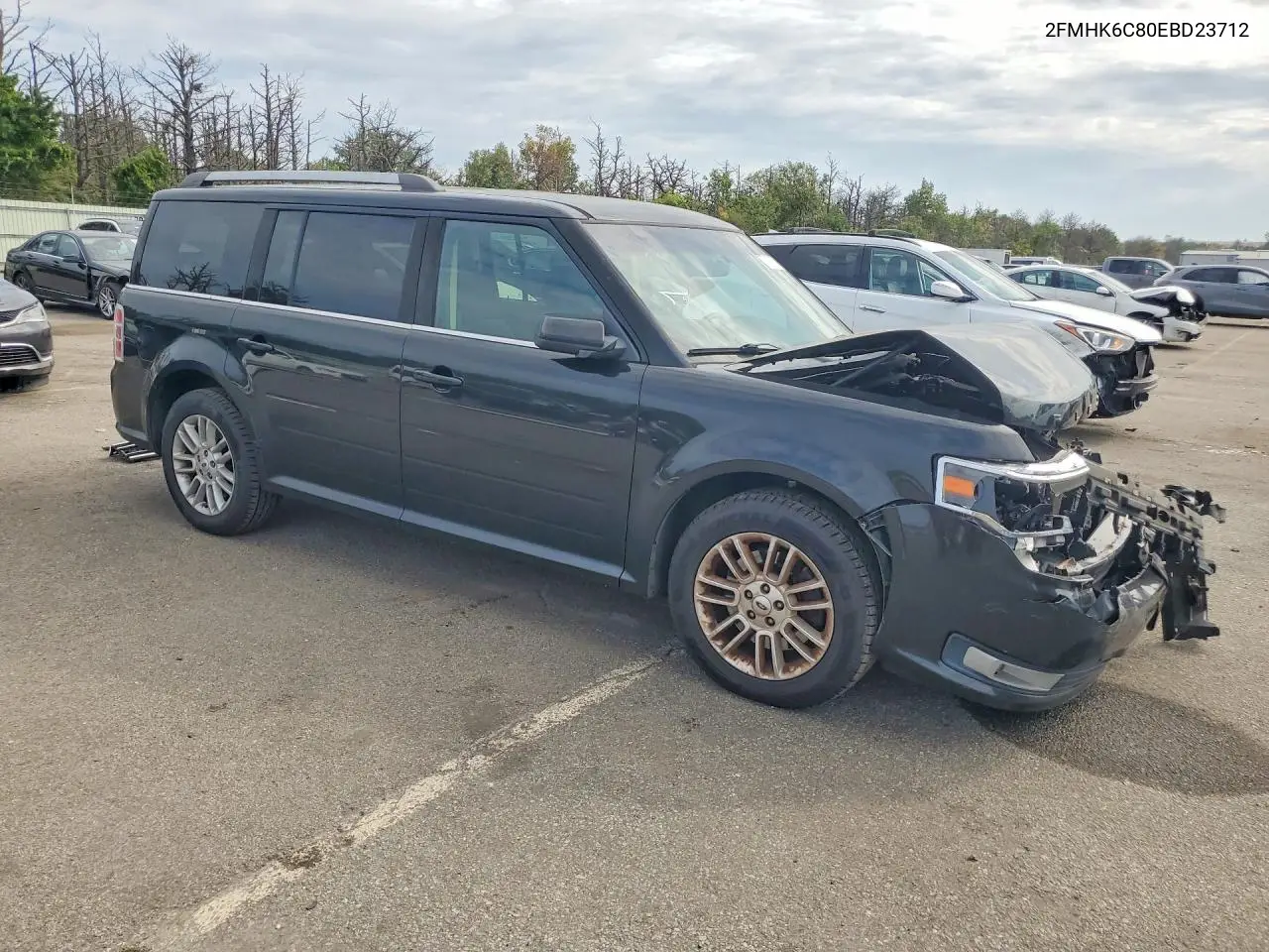 FORD FLEX 2014, VIN 2FMHK6C80EBD23712