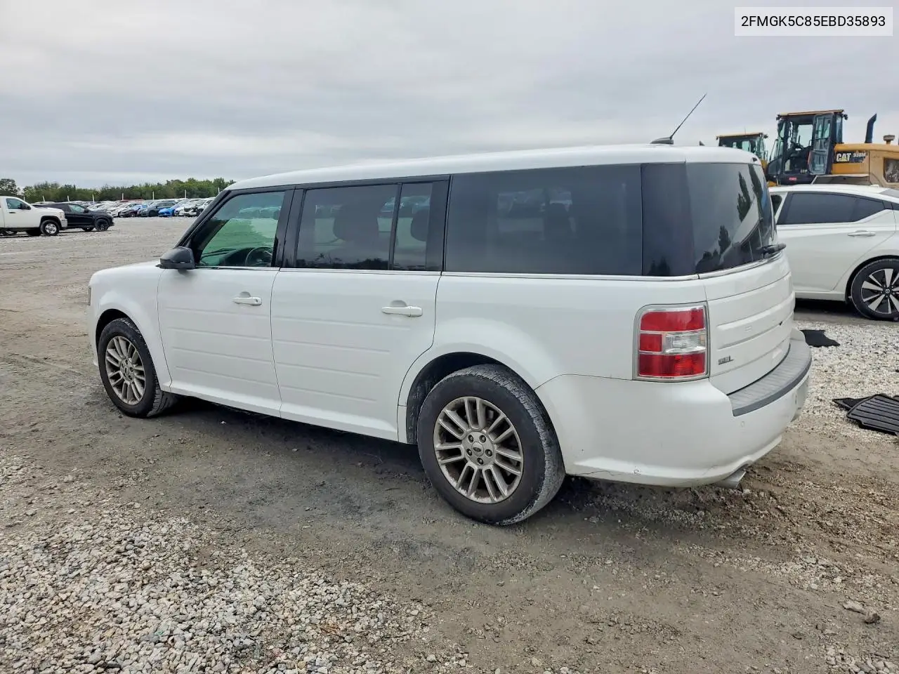 2014 FORD FLEX VIN 2FMGK5C85EBD35893 — фото 2