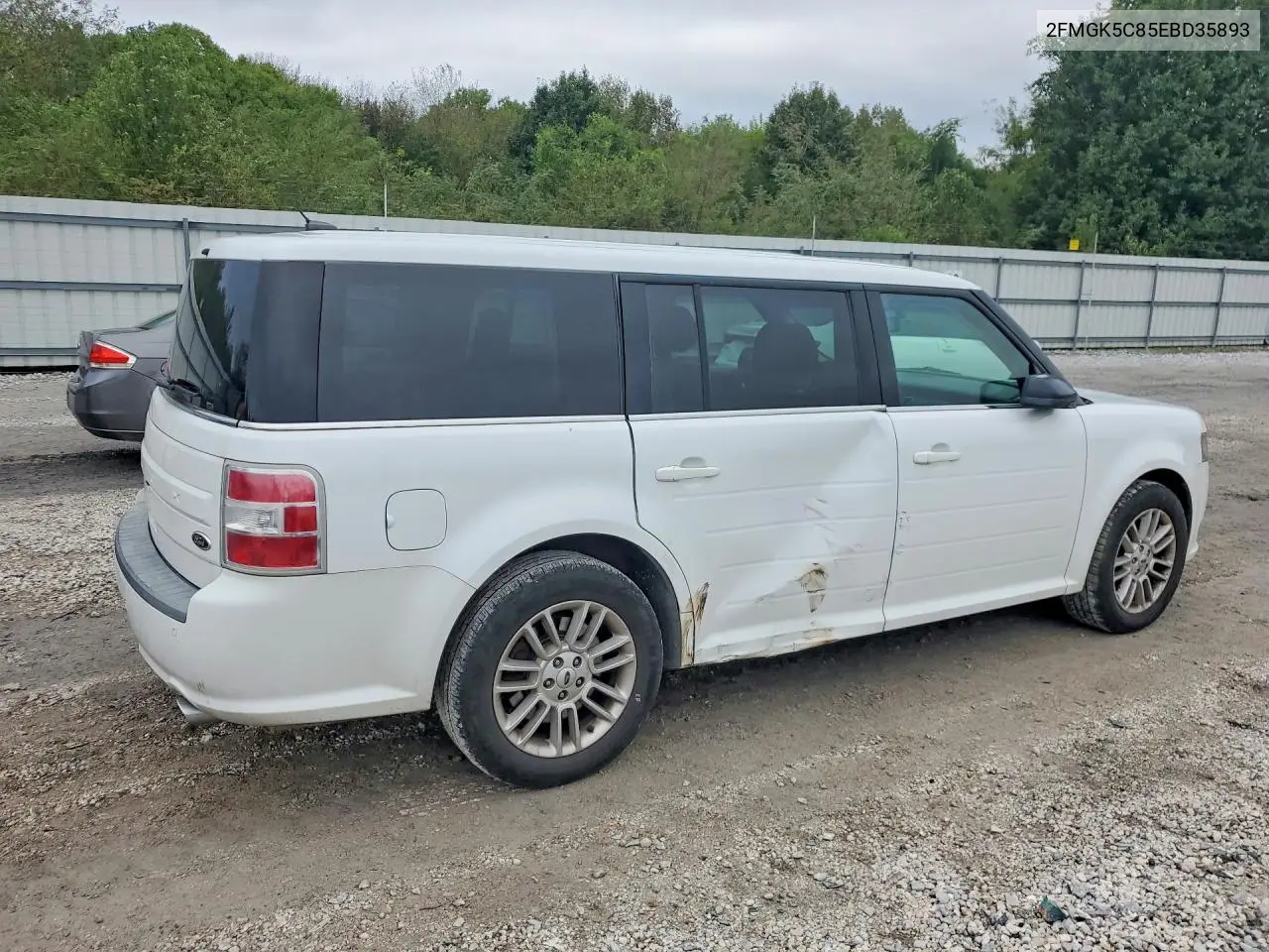 2014 FORD FLEX VIN 2FMGK5C85EBD35893 — фото 3