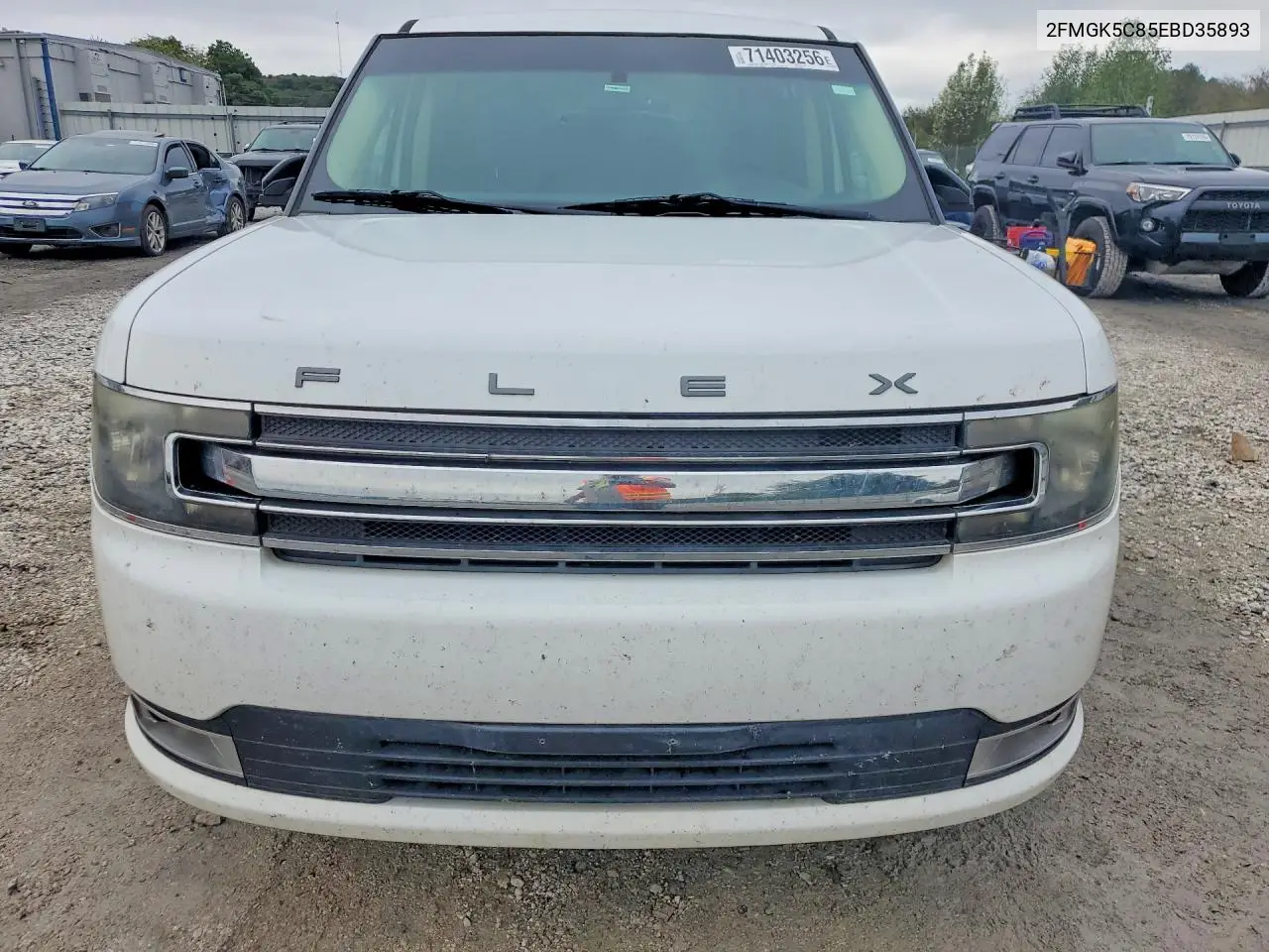 2014 FORD FLEX VIN 2FMGK5C85EBD35893 — фото 5