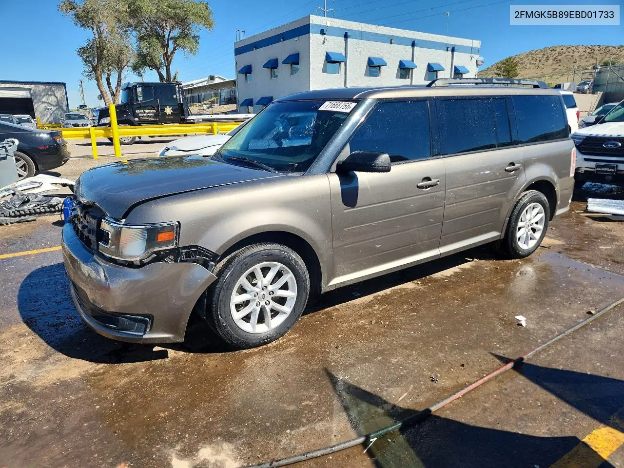 FORD FLEX 2014, VIN 2FMGK5B89EBD01733