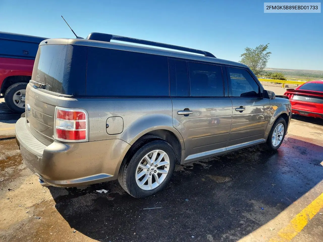2014 FORD FLEX VIN 2FMGK5B89EBD01733 — фото 3