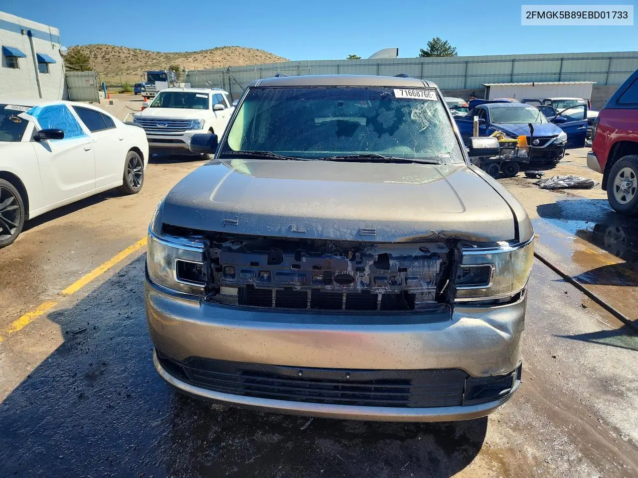 2014 FORD FLEX VIN 2FMGK5B89EBD01733 — фото 5