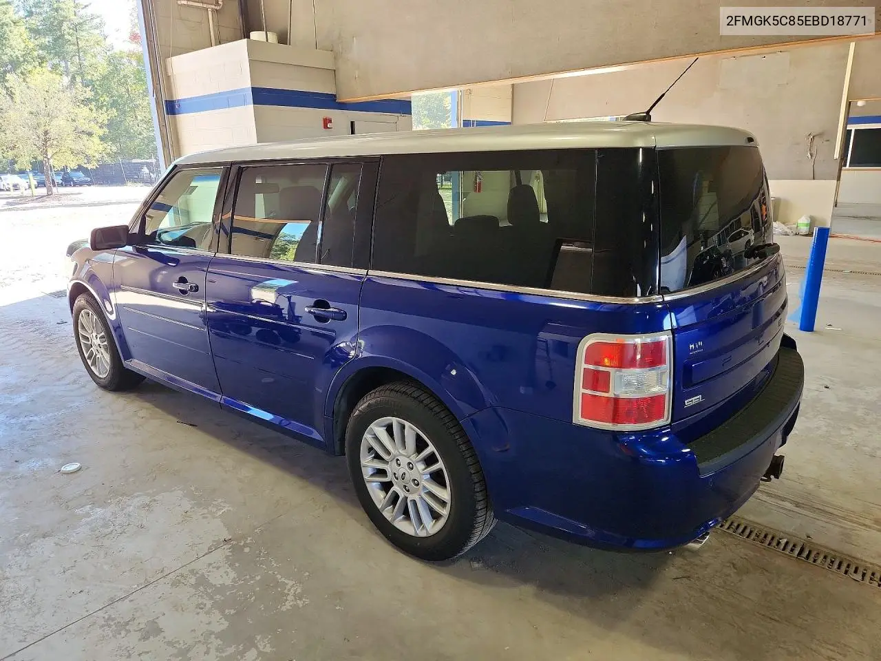 2014 FORD FLEX VIN 2FMGK5C85EBD18771 — фото 2