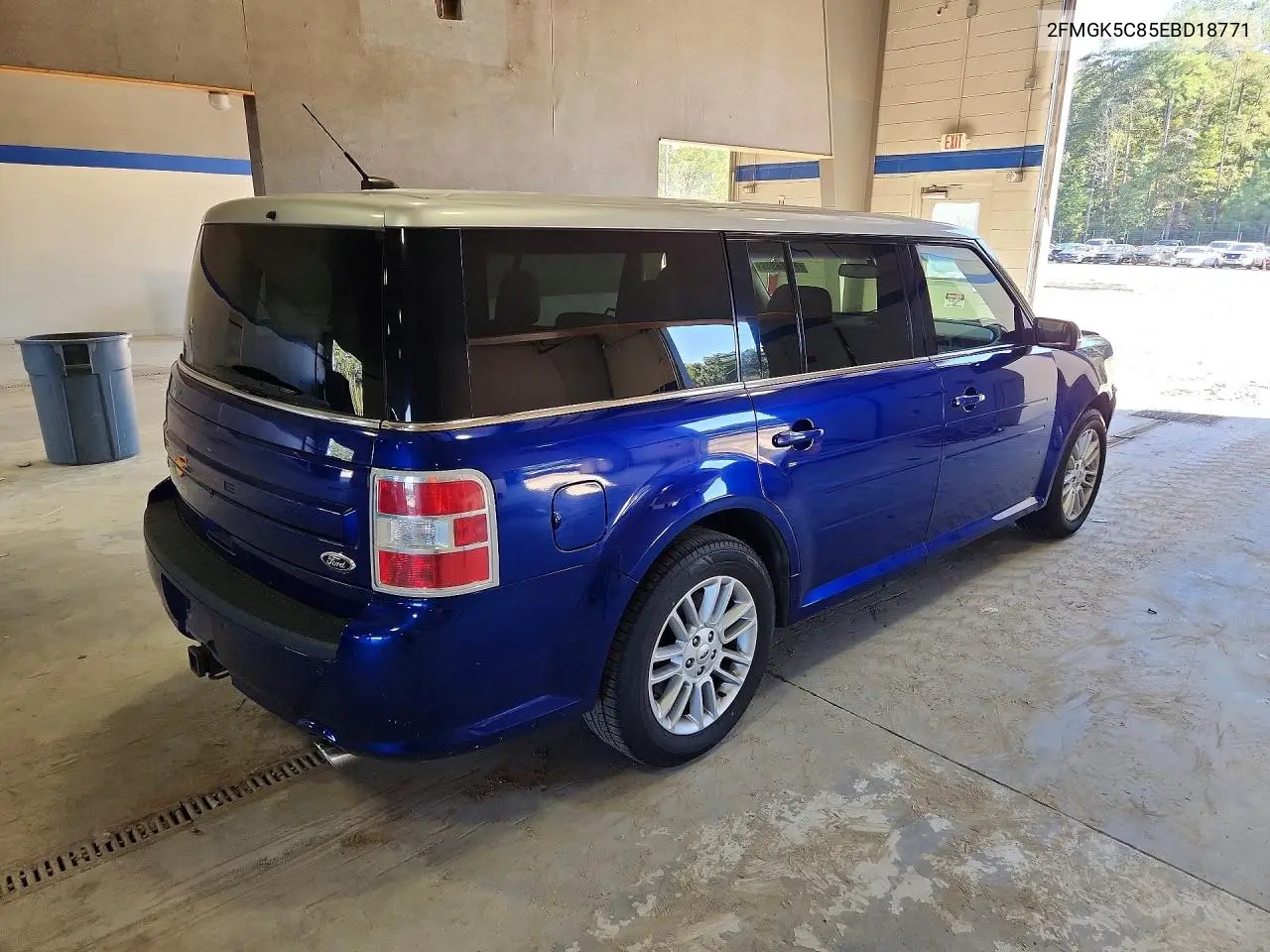2014 FORD FLEX VIN 2FMGK5C85EBD18771 — фото 3
