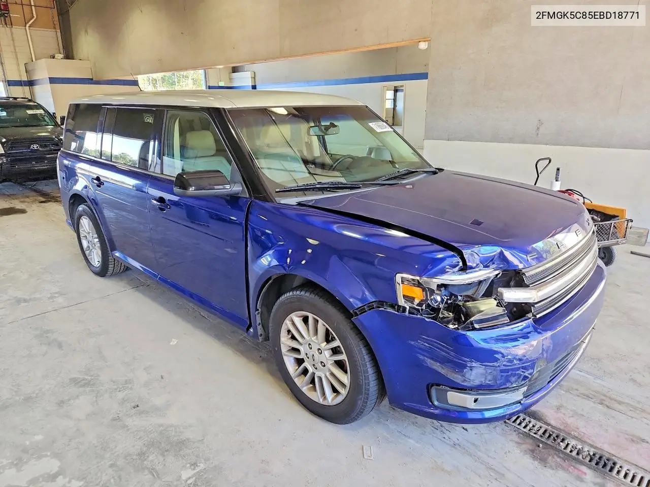 2014 FORD FLEX VIN 2FMGK5C85EBD18771 — фото 4