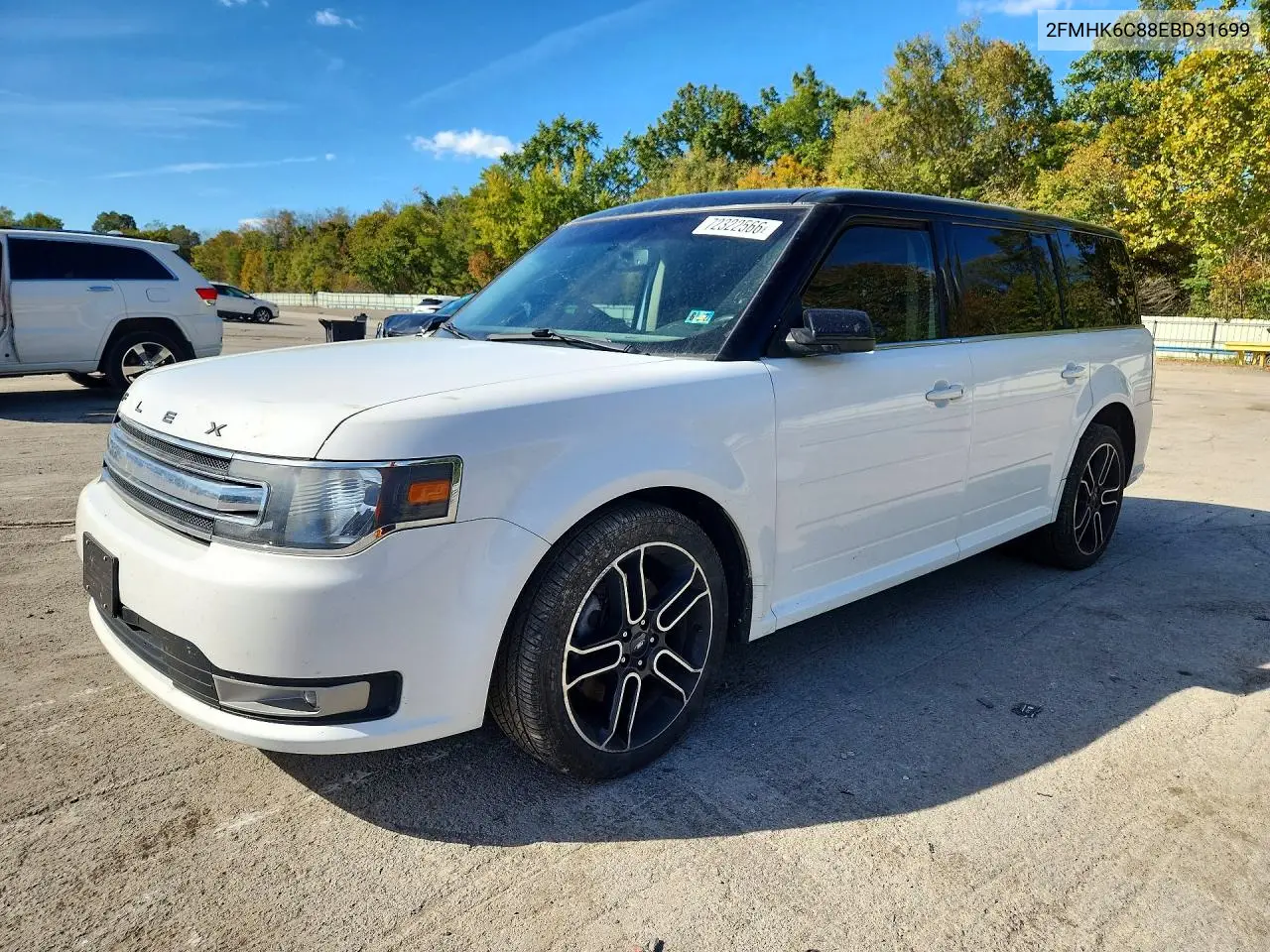 FORD FLEX 2014, VIN 2FMHK6C88EBD31699