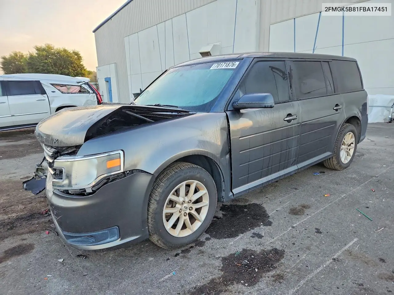 FORD FLEX 2015, VIN 2FMGK5B81FBA17451