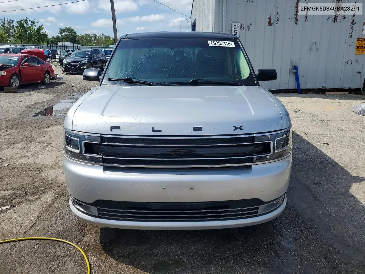 2016 FORD FLEX VIN 2FMGK5D84GBA23291 — фото 5