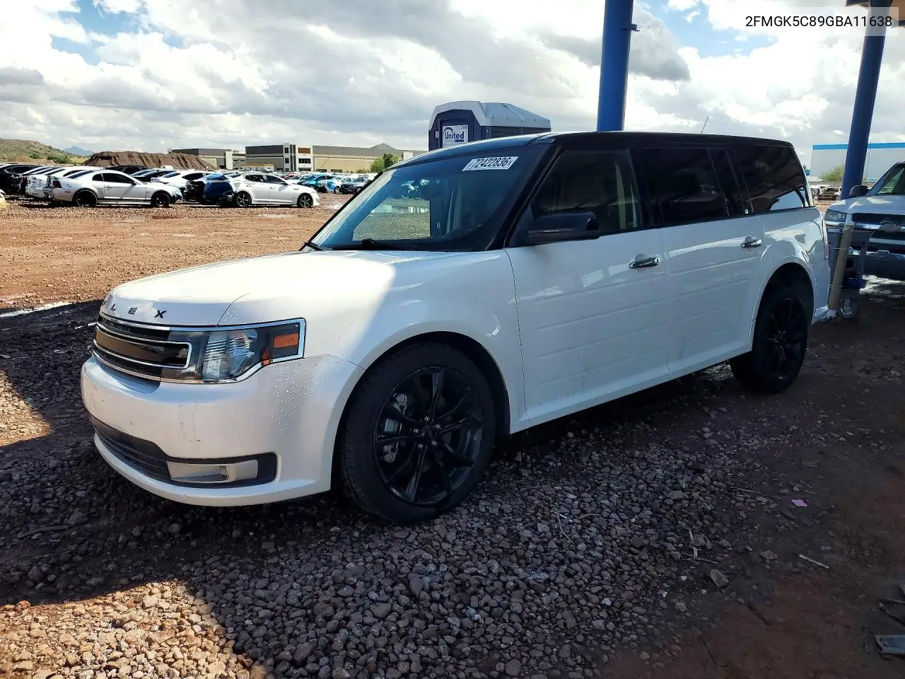 FORD FLEX 2016, VIN 2FMGK5C89GBA11638