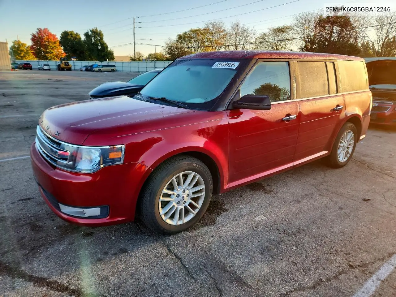 FORD FLEX 2016, VIN 2FMHK6C85GBA12246