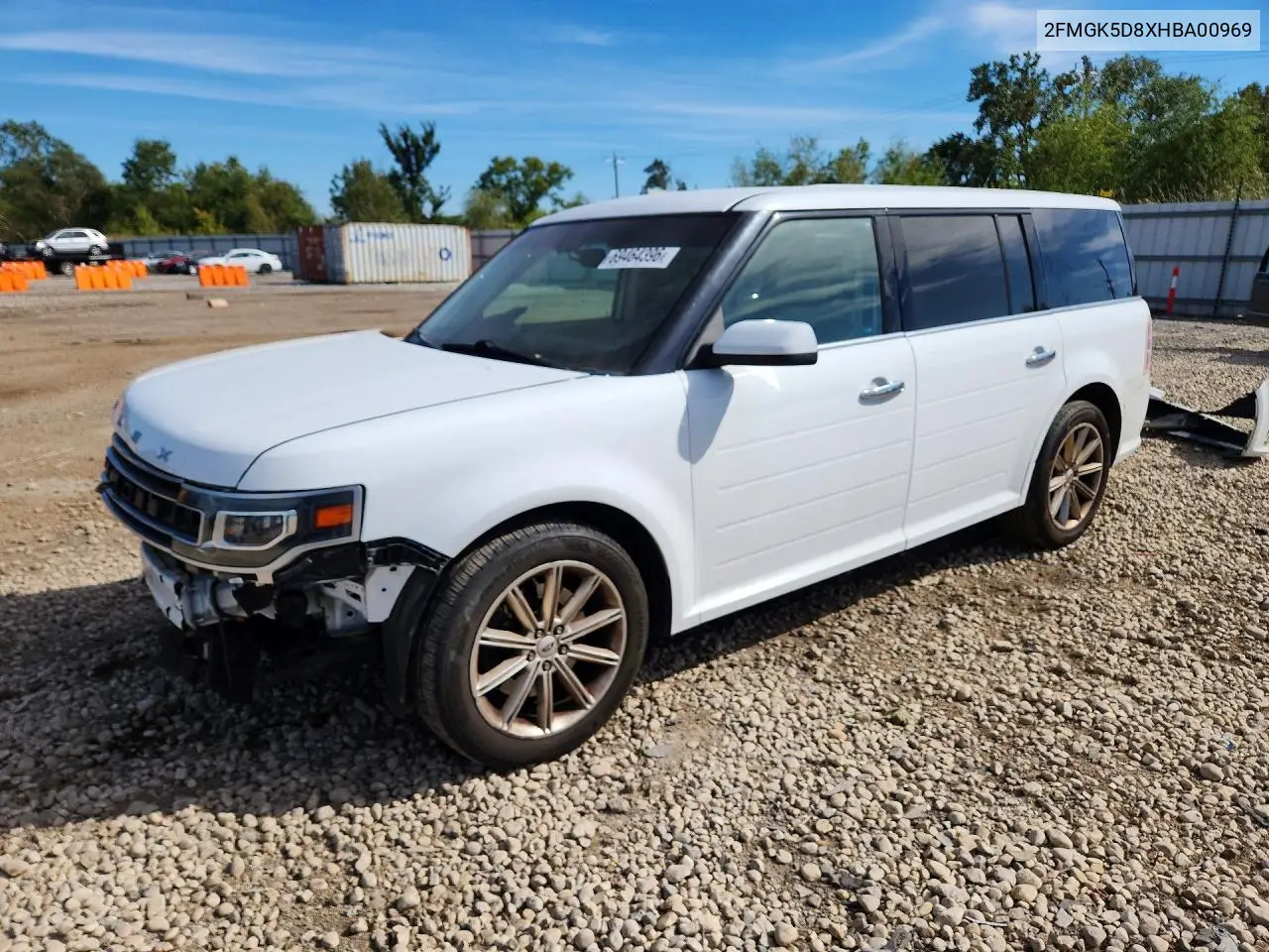FORD FLEX 2017, VIN 2FMGK5D8XHBA00969
