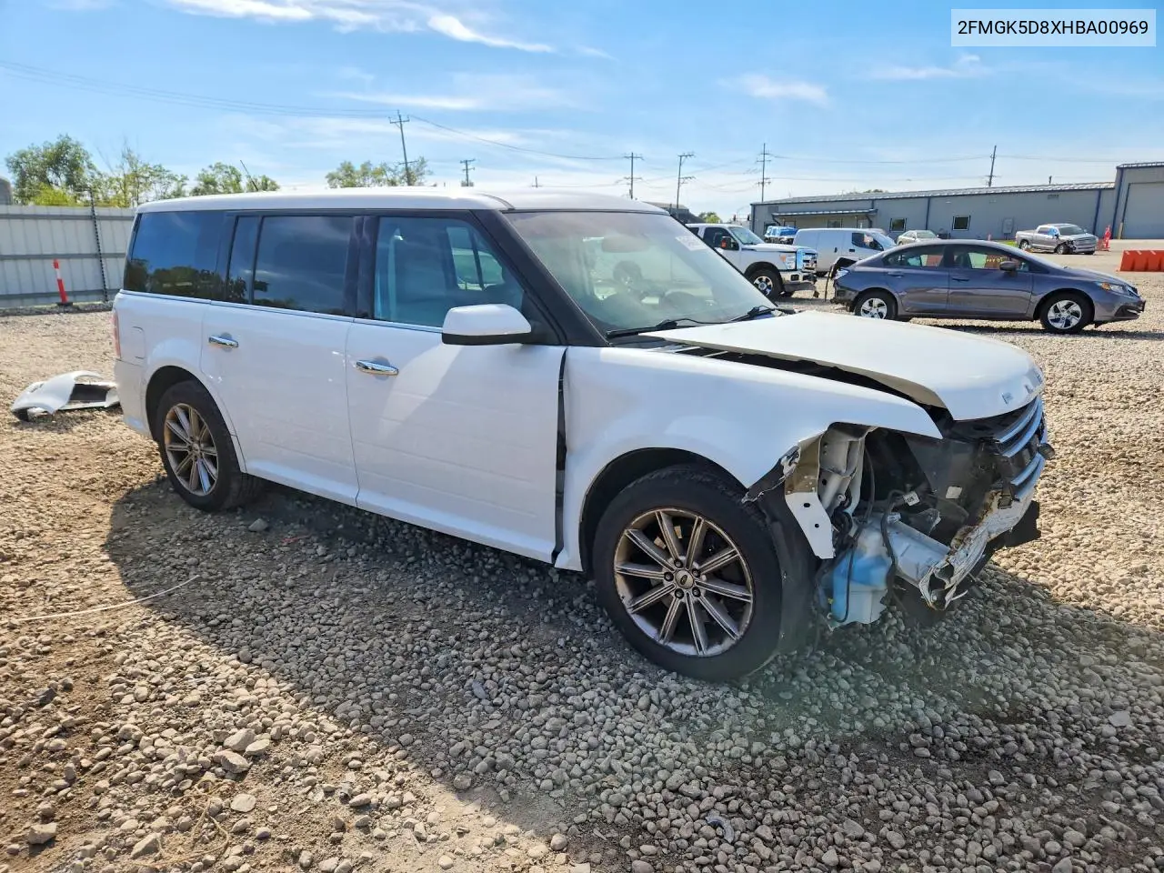 2017 FORD FLEX VIN 2FMGK5D8XHBA00969 — фото 4