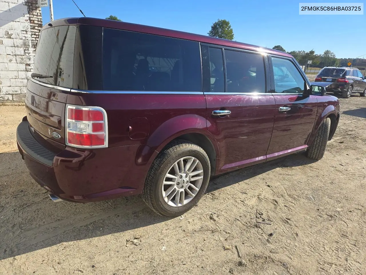 2017 FORD FLEX VIN 2FMGK5C86HBA03725 — фото 3