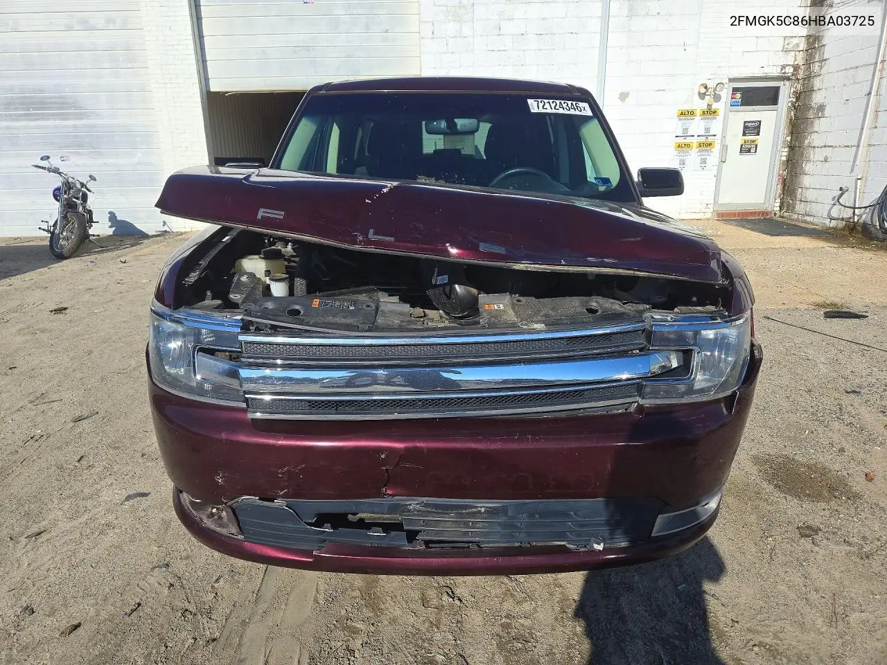 2017 FORD FLEX VIN 2FMGK5C86HBA03725 — фото 5