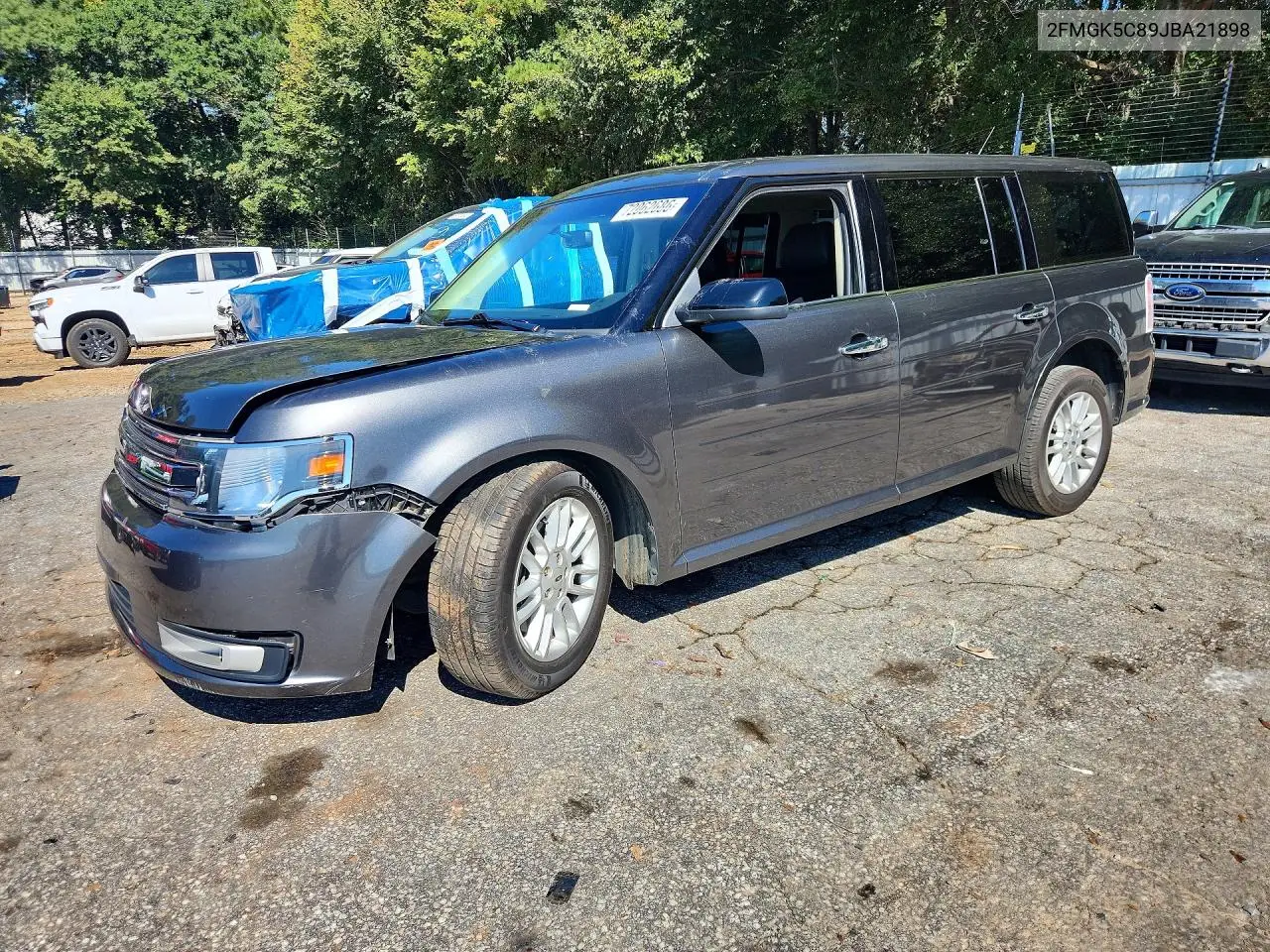 2018 FORD FLEX VIN 2FMGK5C89JBA21898 — фото 2