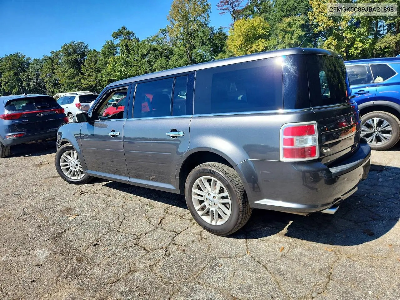 2018 FORD FLEX VIN 2FMGK5C89JBA21898 — фото 3